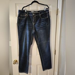 Hydraulic skinny jeans